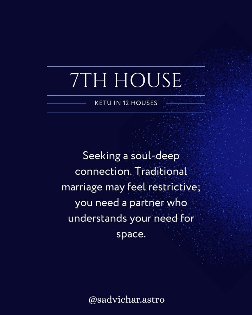 7th house ketu