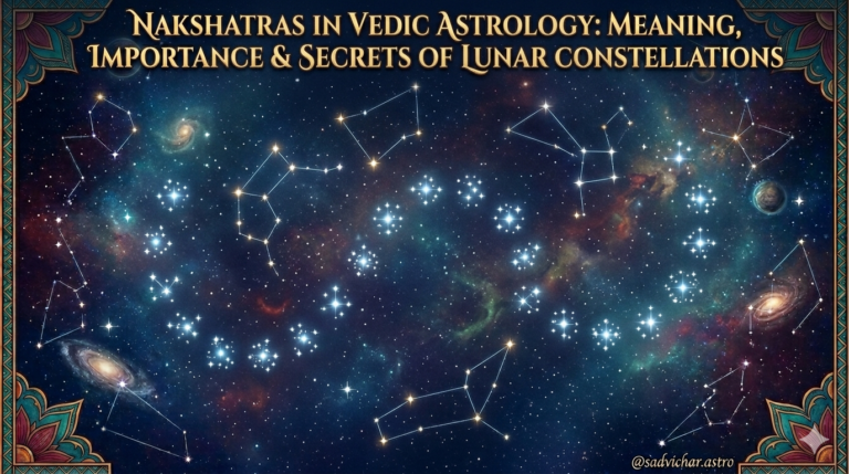 Nakshatras in Vedic Astrology: Meaning, Importance & Secrets of Lunar Constellations