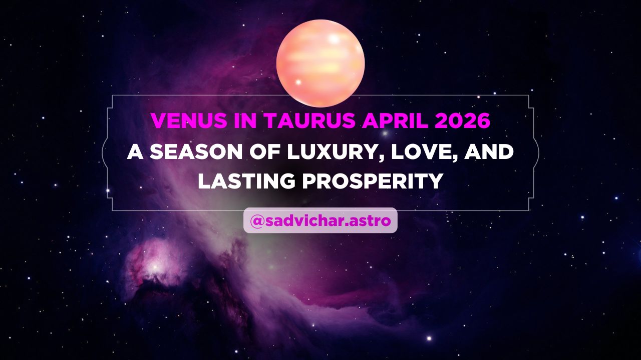 Venus in Taurus April 2026