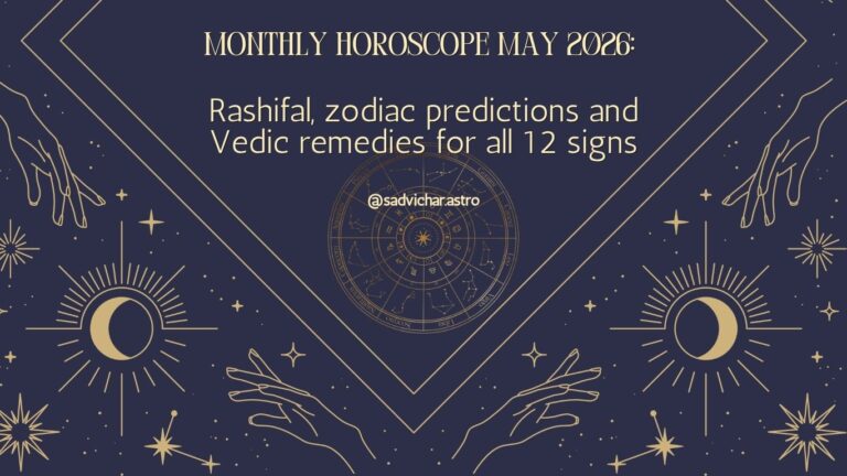 monthly horoscope May 2026