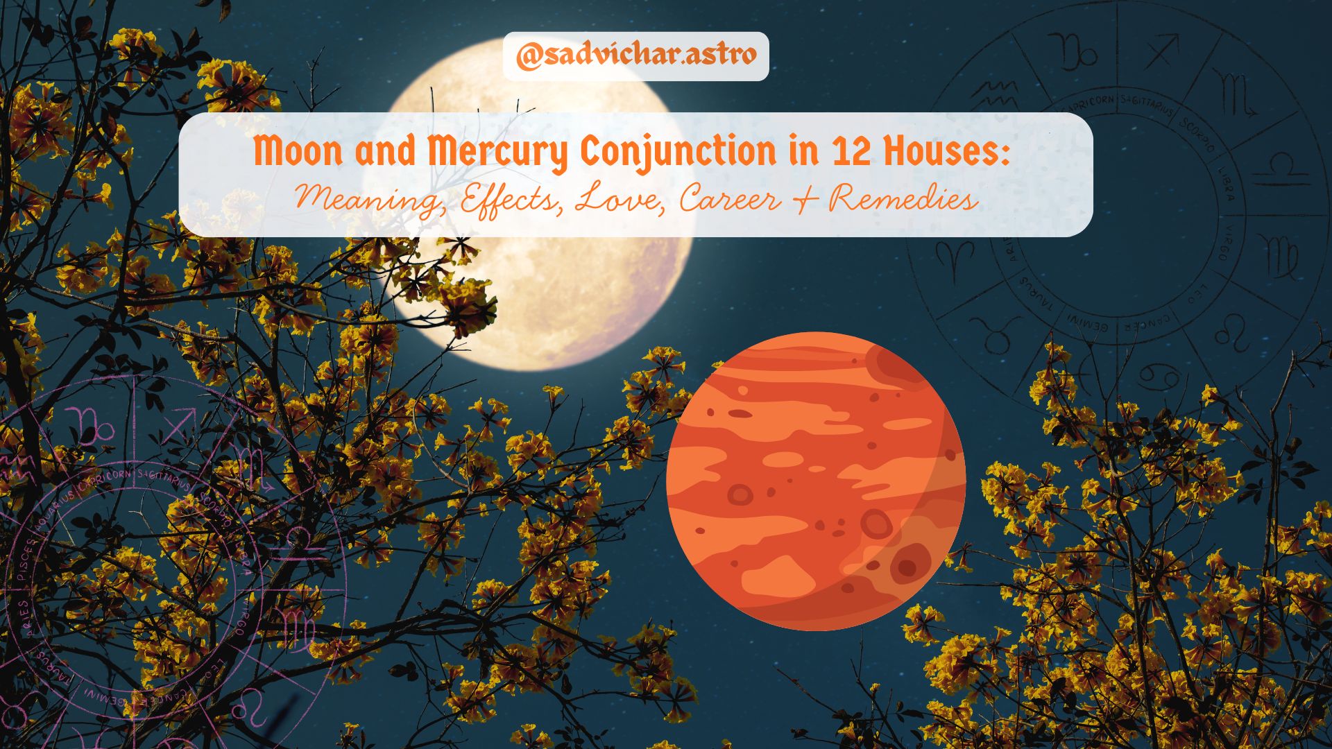 moon Mercury conjunction