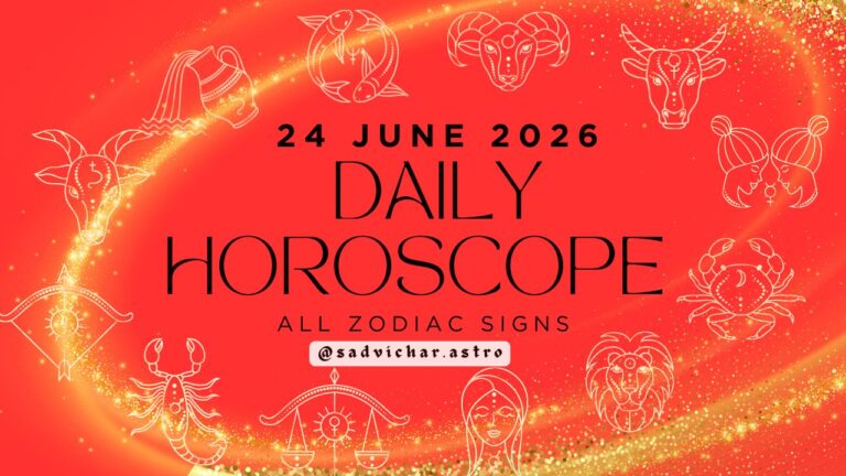 daily horoscope June 24 2026