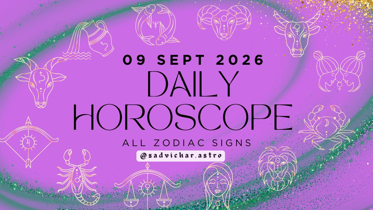 daily horoscope for September 9 2026